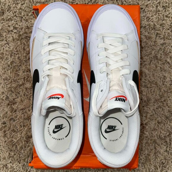 Nike Women's Court Legacy Lift Platform Sneakers Shoes DM7590-100 Size 9.5 (New) - Picture 6 of 16